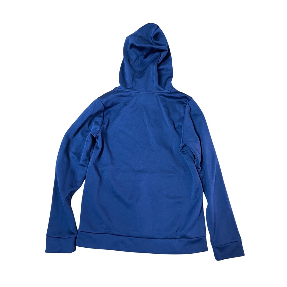 Under Armour Auburn Tigers Navy Blue Hoodie Youth Large YLG Fleece Sweatshirt - Picture 5 of 6